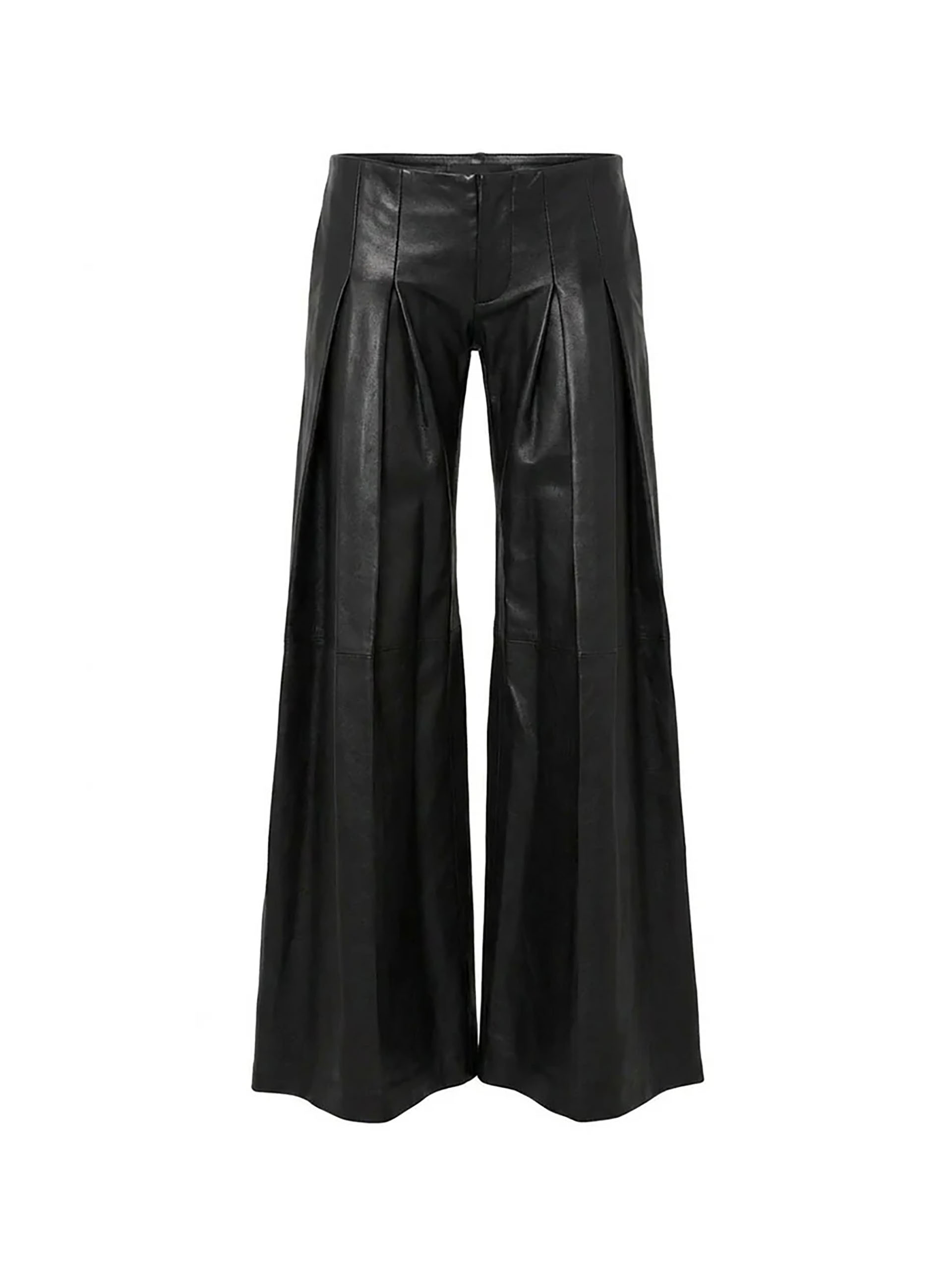 Myus SS26 Bishop Trousers, italian lambskin
